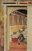 Ambrogio Lorenzetti St. Nikolaus-barmhartighetsgarning Spain oil painting artist